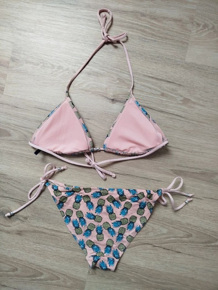Maillot de bain 2 pièces taille 38 - photo numéro 3