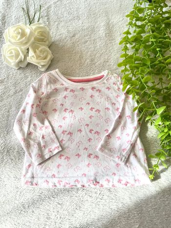 Très beau tee shirt à longue manche bébé fille