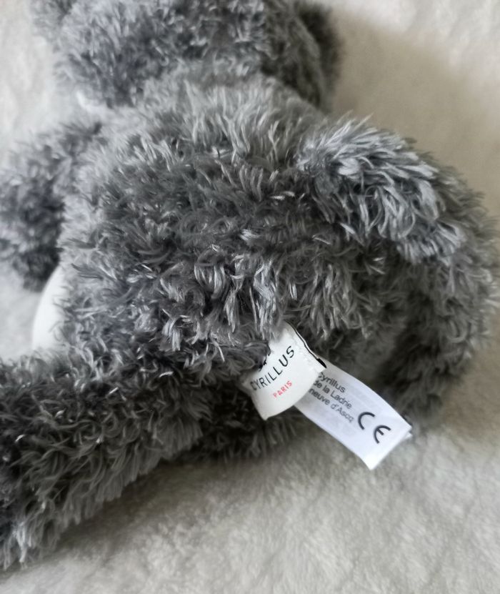 Doudou peluche chat Cyrillus - photo numéro 2