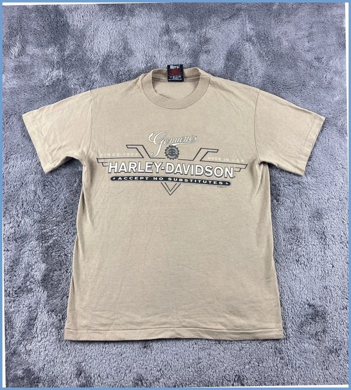 T-shirt Harley Davidson Beige – Taille S