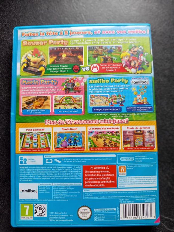 Nintendo - WiiU - Mario party 10 - photo numéro 2