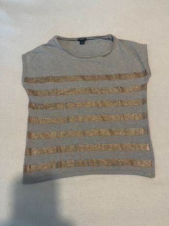 T-shirt gris doré - Kiabi - 8 ans