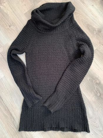 Robe pull col roulé