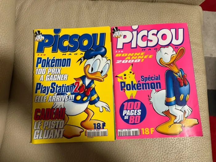 Lot de huit Picsou, magazine année 2000 - photo numéro 2