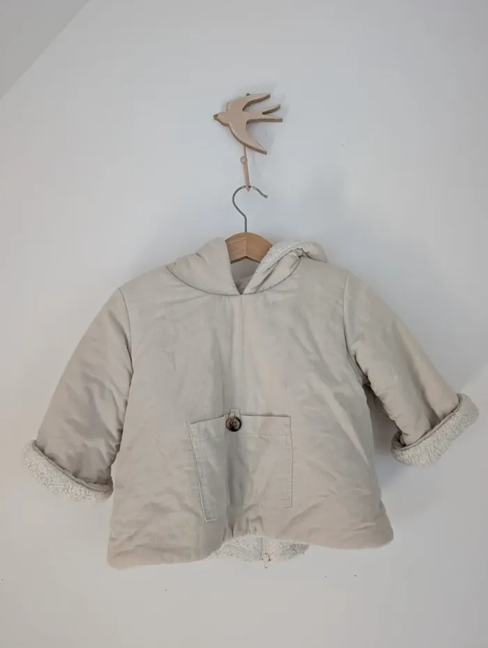 Manteau burnou Bonton 18 mois