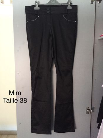 Pantalon noir Mim Taille 38 neuf