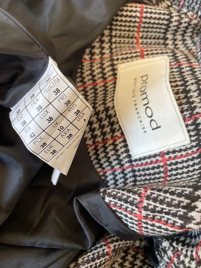 Blazer Promod noir taille M - photo numéro 3