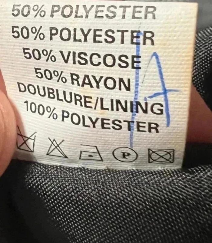 50 € Veste blazer à carreaux imprimé vichy vintage - photo numéro 5
