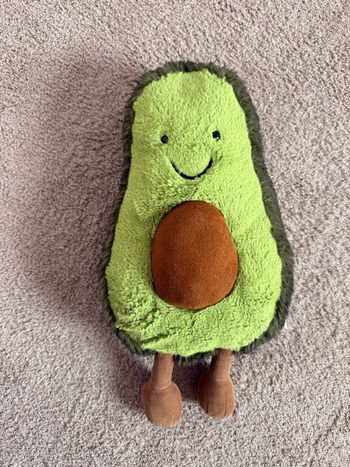 Peluche Avocat Jellycat – très douce – original 