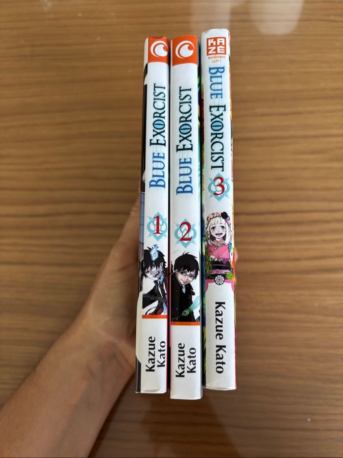 Lot mangas Blue Exorcist 1,2 et 3