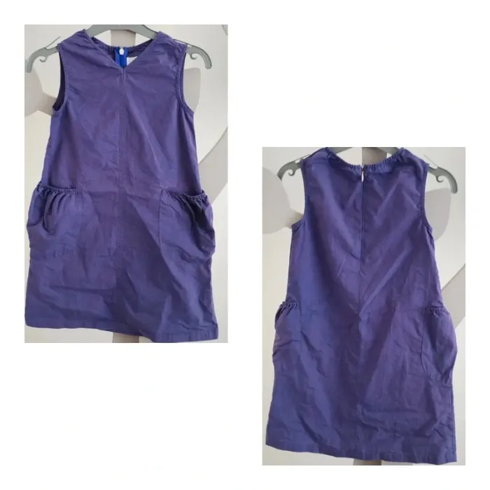 Robe violette Petit Bateau taille 4 ans