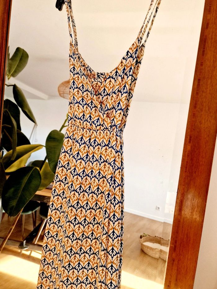 Robe longue dos croisé - photo numéro 2
