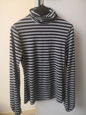 Sous pull rayé