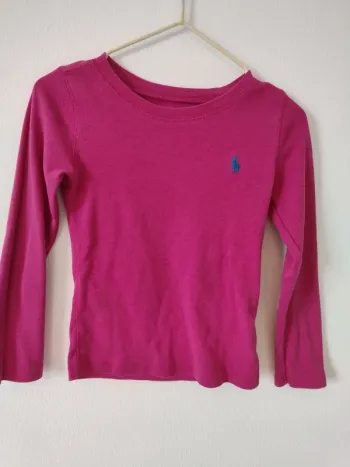 Chemise fille manches longues