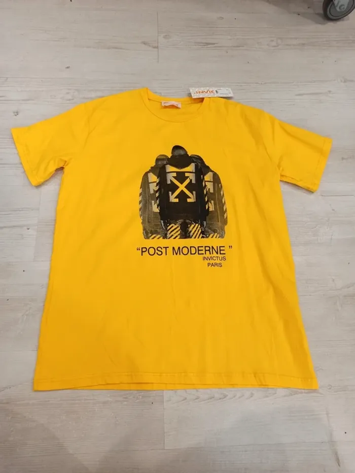 Tee shirt jaune homme xxl