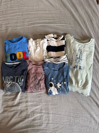 Lot t-shirt manches longues