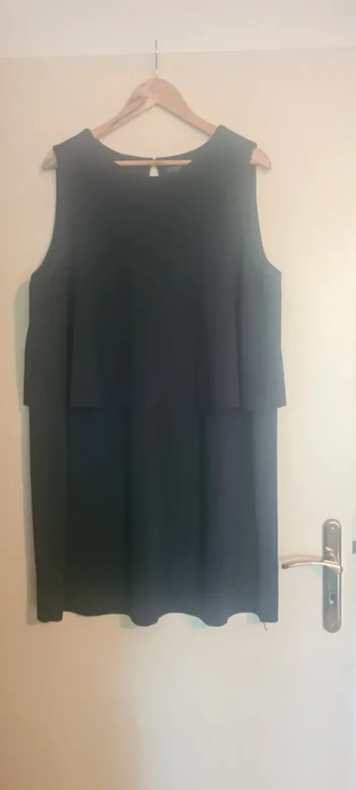 Robe bleu marine violeta by mango - photo numéro 2