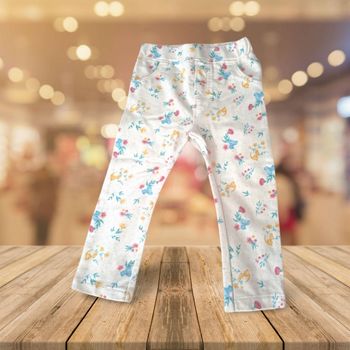 Pantalon 24 Mois Mots d'enfants - Fleurs & Koalas