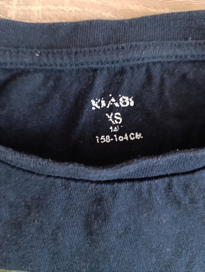 t-shirt manches longues garçon taille 14ans - photo numéro 2