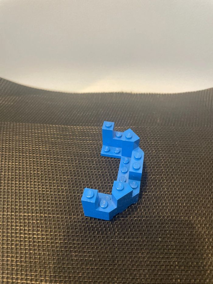 Lego Castle créneaux remparts bleu 4x8x2 1/3 lego officiel 8780 8781 - photo numéro 3