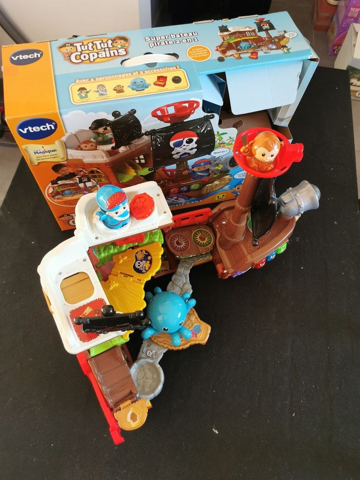 Tut  tut copains, Super bateau pirate 2 en 1 complet de la marque Vetch - photo numéro 8