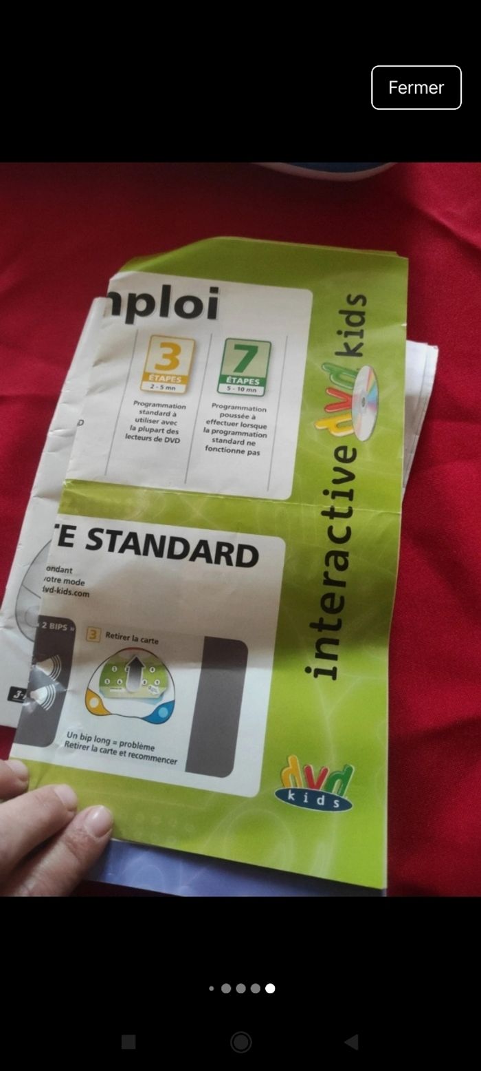 Télécommande DVD kids j17 - photo numéro 4