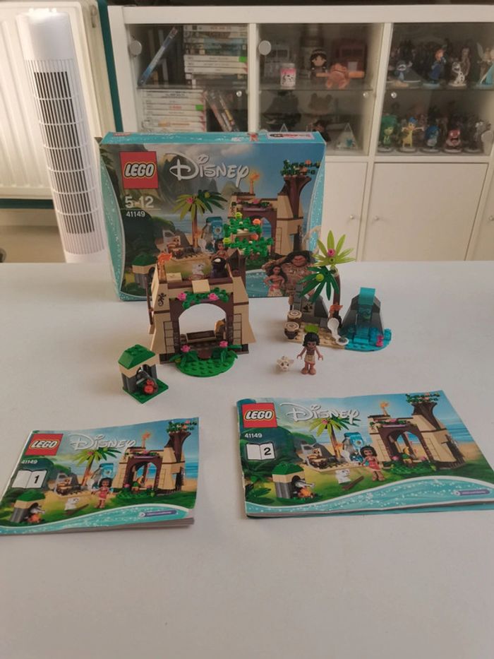 Lego 41149 L'aventure sur l'île de Vaiana Disney Complet