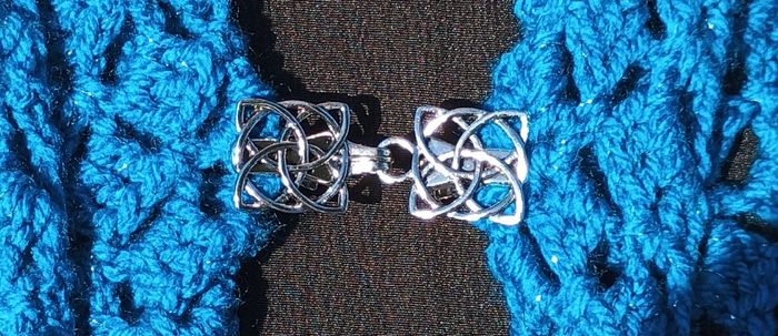 Châle CARAÏBES fait main au crochet - photo numéro 4