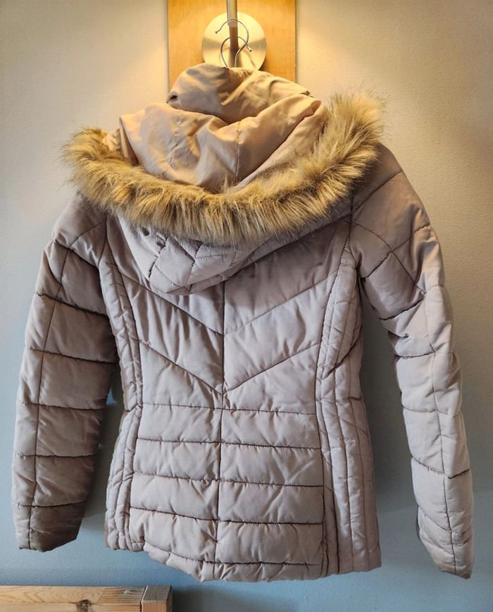 Doudoune Camaïeu cintrée beige - photo numéro 3