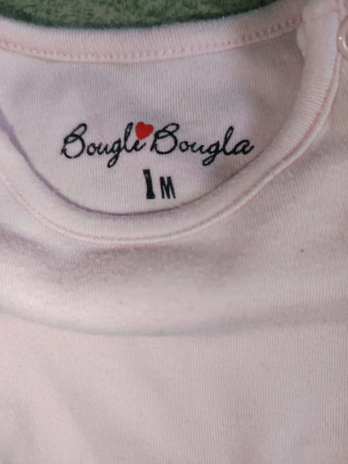 🩷 Tshirt manche longue taille 1 mois bougli bougla 🩷 - photo numéro 2