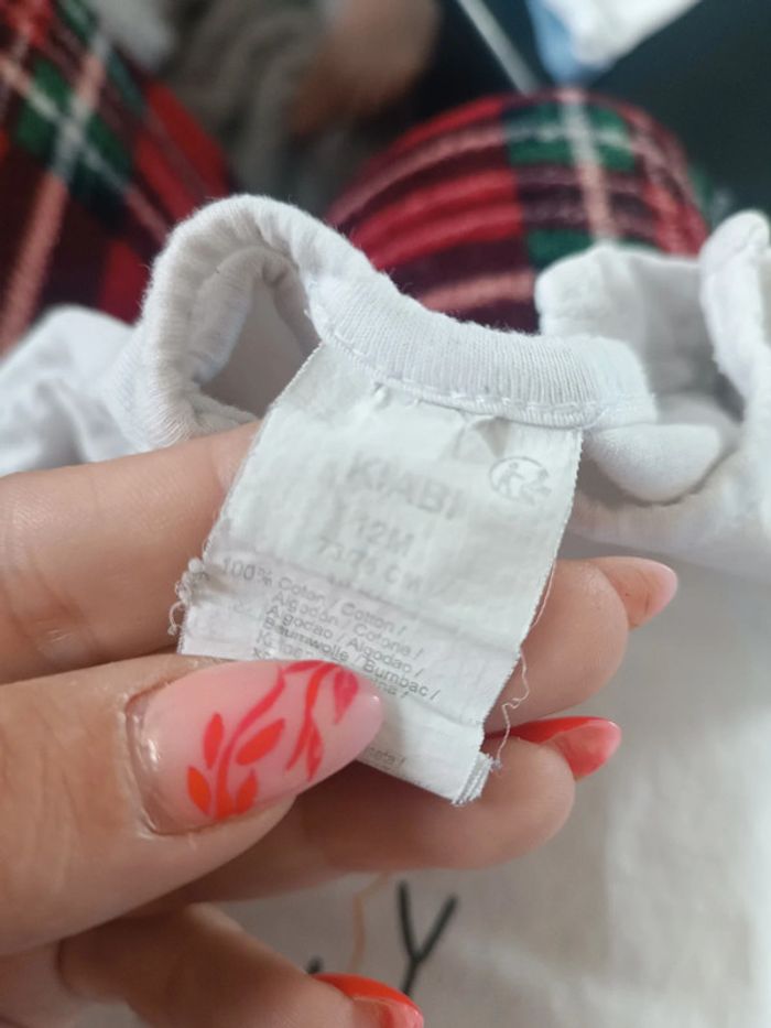 Tee shirt manches longues Kiabi 12 mois - photo numéro 3