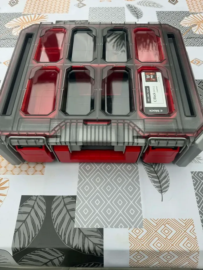 Boîte à outils Pro rangement compartiment Block Bridge