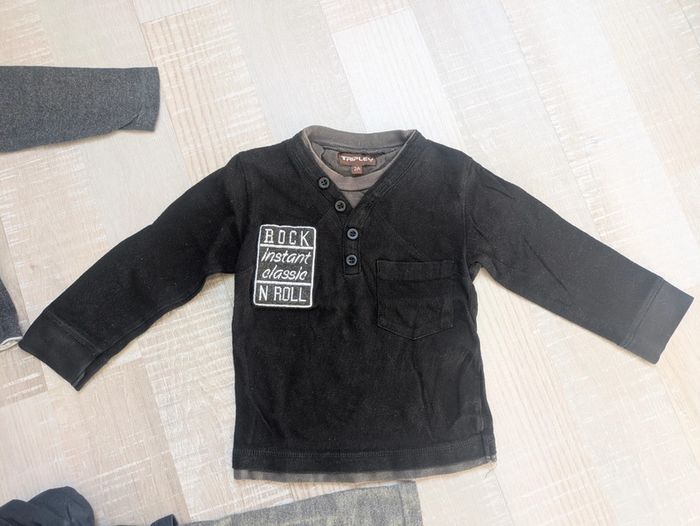 Lot tee-shirts manches longues - photo numéro 3