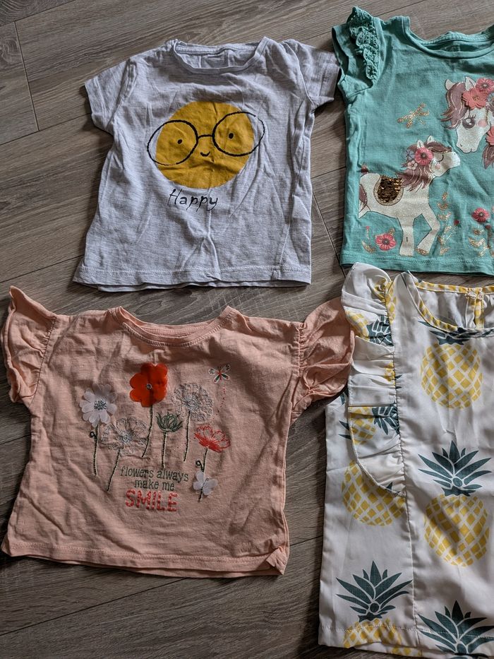 Lot t-shirts manches courtes - photo numéro 4