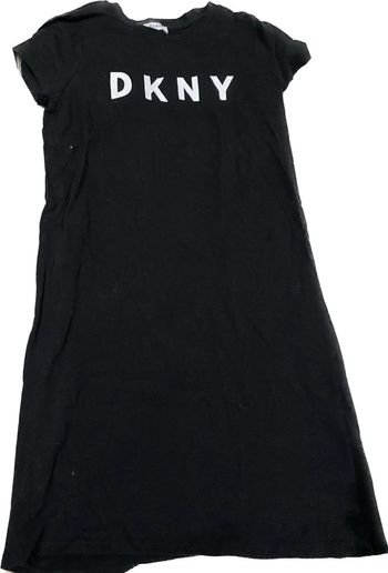 Robe tee shirt noir dkny