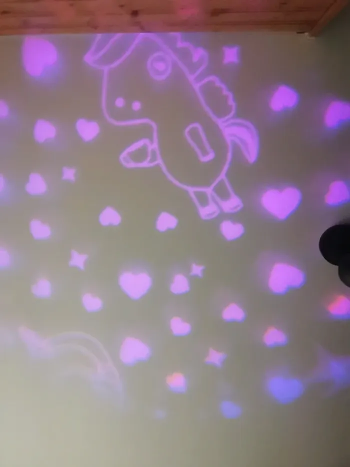 Peluche licorne lumineuse. - photo numéro 8