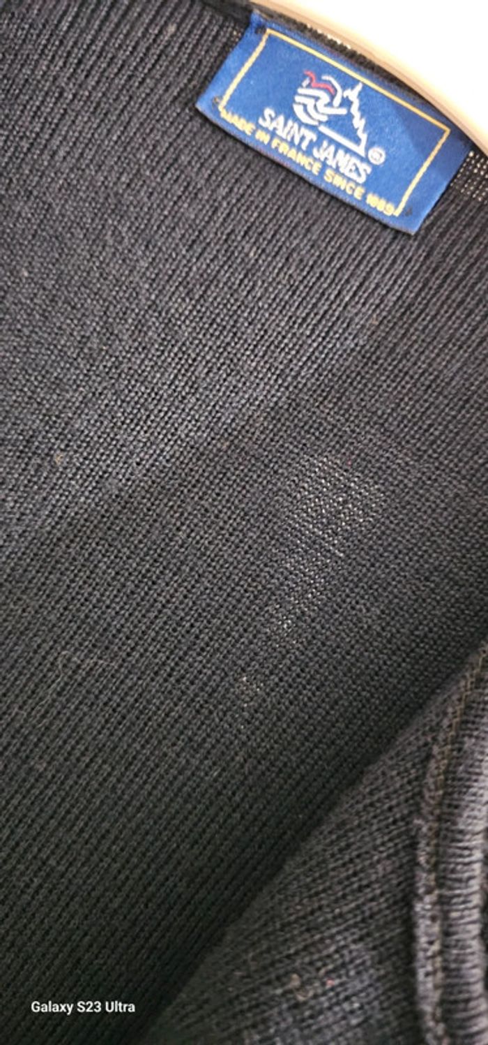 Gilet Cardigan laine Saint James 8 ans - photo numéro 5