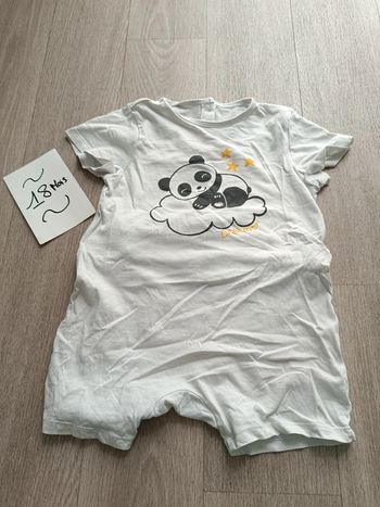 Combishort bébé 18mois
