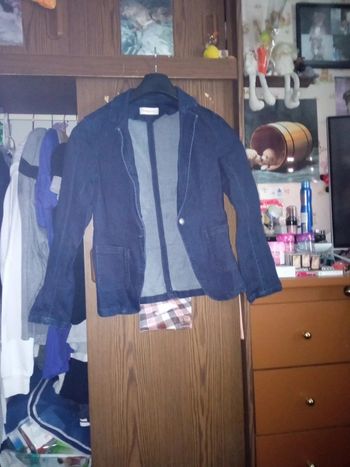 Veste en jean camaïeu