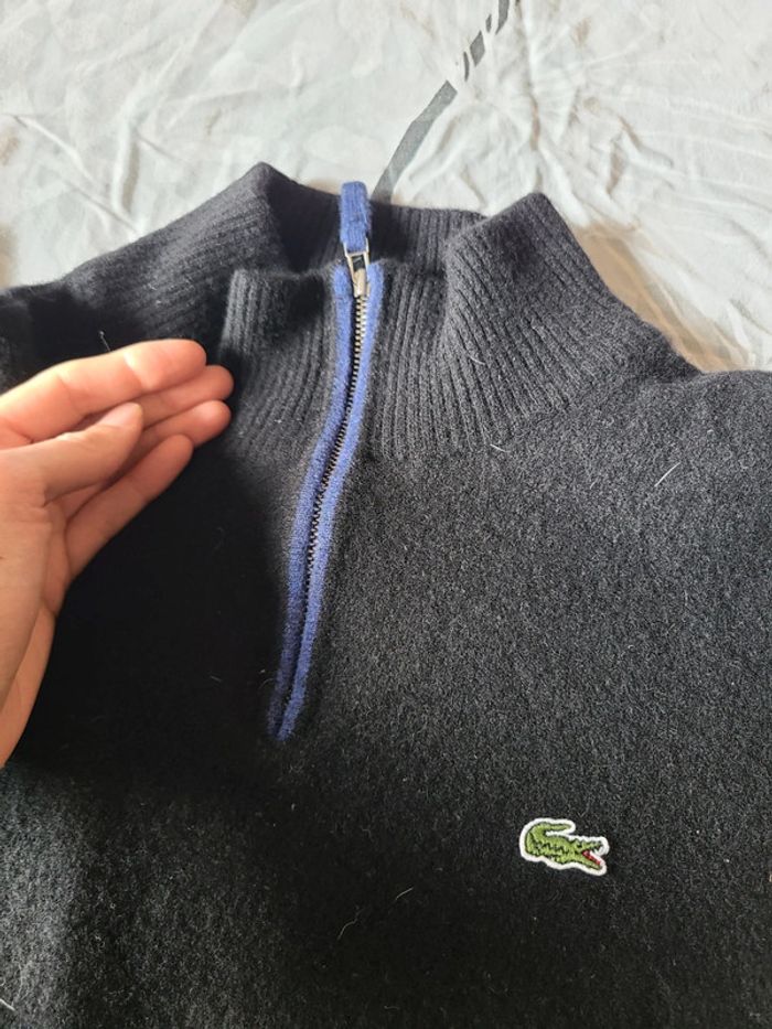 Beau pull vintage lacoste S - photo numéro 3