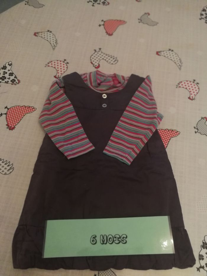 Lot de 3 robes hiver 6mois - photo numéro 3