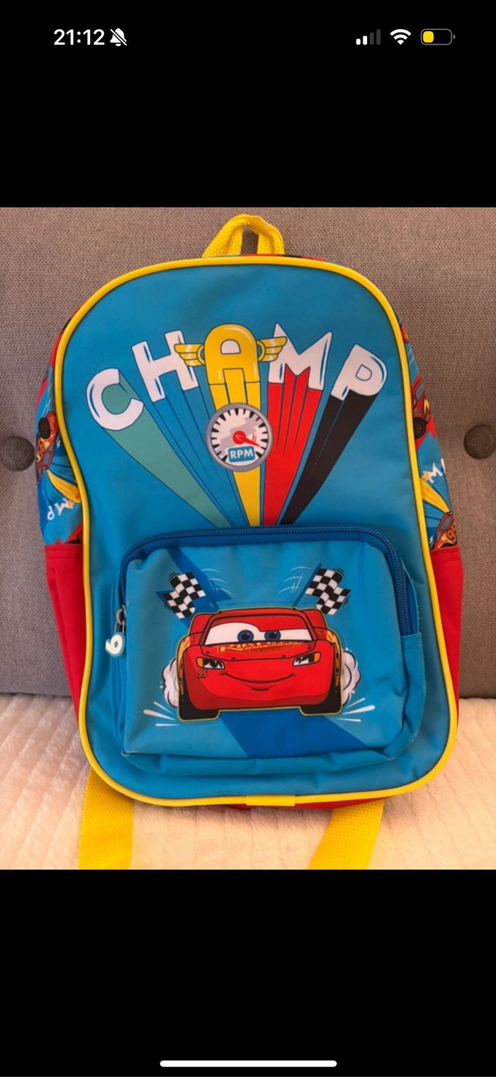 Sac à dos maternelle cars - photo numéro 6