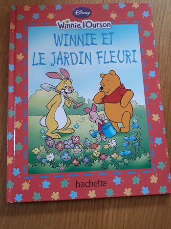 Livre Disney winnie l'ourson et le jardin fleuri