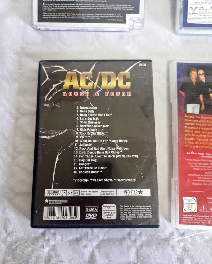 Lot dvd musical / concert  , Rock , Métal - photo numéro 6