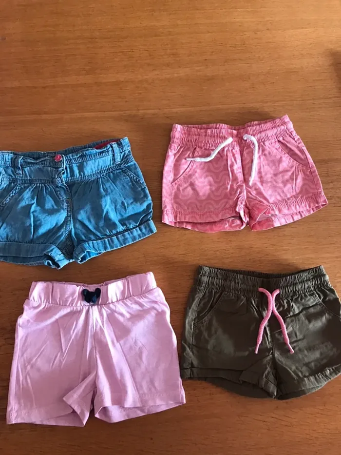 Lot 4 short 2 ans