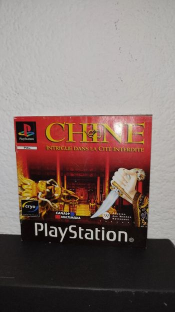Sony Playstation PS1 Chine : Intrigue Dans La Cité Interdite Notice Instruction
