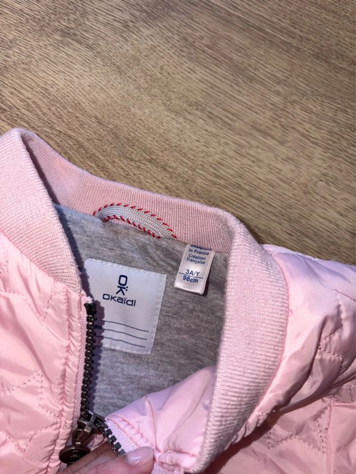 Bombers okaidi rose comme neuf 3 ans - photo numéro 4