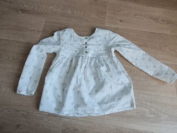 Tunique blanche taille 4-5 ans
