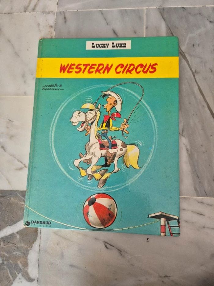 BD Lucky Lucke Western Circus