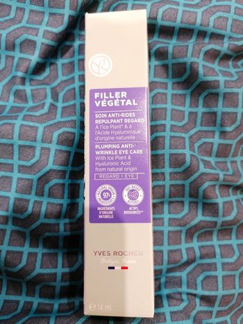 Filler végétal soin anti rides repulpant 14 ml